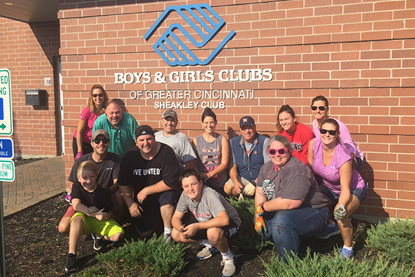 Boys and Girls Club Service Project